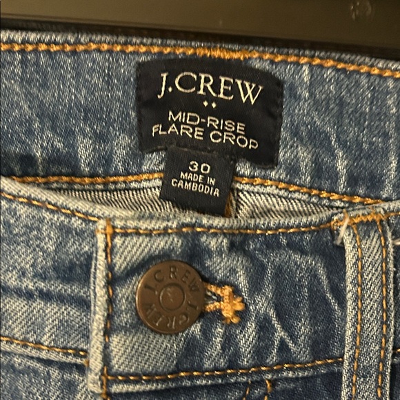 J Crew mid rise crop - Picture 3 of 5